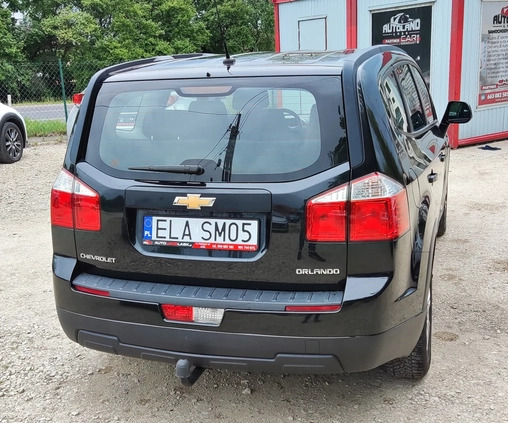 Chevrolet Orlando cena 25950 przebieg: 173000, rok produkcji 2011 z Poniatowa małe 562